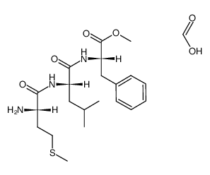 H-Met-Leu-Phe-OMe formate salt Structure