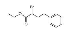ethyl 2-bromo-4-phenylbutanoate Structure