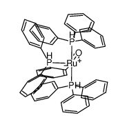 Ru(o-C6H4PPh2)(H)(CO)(PPh3)2 Structure