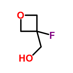 (3-Fluoro-3-oxetanyl)methanol Structure