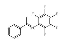 N-(2,3,4,5,6-pentafluorophenyl)-1-phenylethanimine Structure