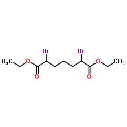 2,6-二溴庚二酸二乙酯结构式