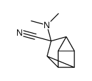 Tetracyclo[3.2.0.02,7.04,6]heptane-3-carbonitrile, 3-(dimethylamino)- (9CI) Structure
