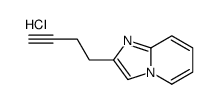 2-(3-丁炔-1-基)-咪唑并1,2-a吡啶结构式