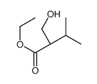 ethyl (2R)-2-(hydroxymethyl)-3-methylbutanoate Structure