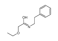 2-ethoxy-N-(2-phenylethyl)acetamide结构式