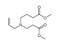 METHYL 4-[N-ALLYL-N-(2-METHOXYCARBONYLETHYL)]AMINOBUTYRATE structure