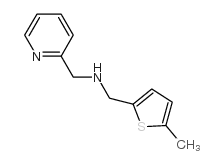 N-[(5-methylthiophen-2-yl)methyl]-1-pyridin-2-ylmethanamine Structure