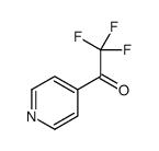 2,2,2-三氟-1-(吡啶-4-基)乙酮结构式