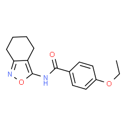 4-Ethoxy-N-(4,5,6,7-tetrahydro-2,1-benzoxazol-3-yl)benzamide Structure