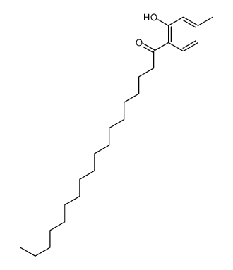 1-(2-hydroxy-4-methylphenyl)octadecan-1-one Structure