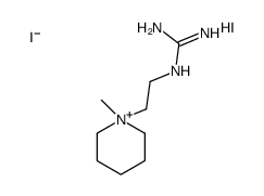 2-[2-(1-methylpiperidin-1-ium-1-yl)ethyl]guanidine,iodide,hydroiodide结构式