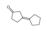 3-(cyclopentylidene)cyclopentan-1-one Structure