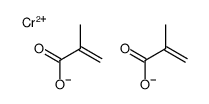chromium(2+) methacrylate Structure