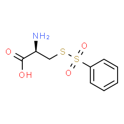 S-Phenylsulfonylcysteine Structure