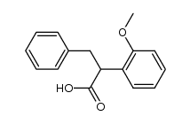 2-(2-methoxyphenyl)-3-phenyl-propionic acid Structure