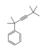 2,5,5-trimethylhex-3-yn-2-ylbenzene Structure