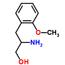 2-Amino-3-(2-methoxyphenyl)-1-propanol结构式