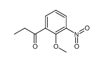 1-(2-METHOXY-3-NITROPHENYL)PROPAN-1-ONE结构式