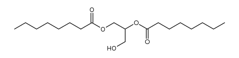 1,2-dioctanoylglycerol Structure