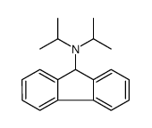 N,N-di(propan-2-yl)-9H-fluoren-9-amine结构式
