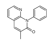 3-methyl-1-phenyl-1,8-naphthyridin-2-one Structure