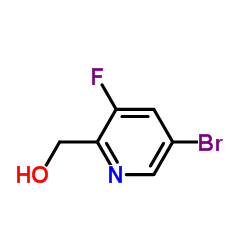 2-羟甲基-3-氟-5-溴吡啶结构式