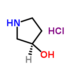 (S)-3-羟基吡咯烷盐酸盐结构式