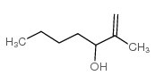 2-甲基-1-庚烯-3-醇结构式