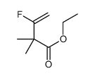 ethyl 3-fluoro-2,2-dimethylbut-3-enoate结构式