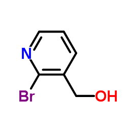 (2-Bromo-3-pyridinyl)methanol structure