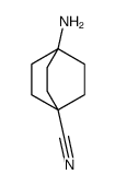 4-氨基双环[2.2.2]辛烷-1-甲腈结构式