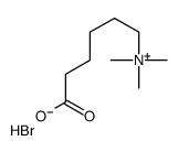5-carboxypentyl(trimethyl)azanium,bromide Structure