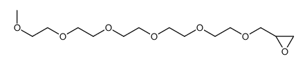 2-[2-[2-[2-[2-(2-methoxyethoxy)ethoxy]ethoxy]ethoxy]ethoxymethyl]oxirane Structure