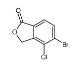 5-bromo-4-chloroisobenzofuran-1(3H)-one structure