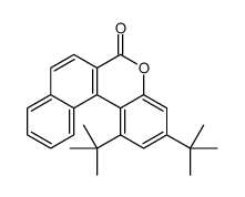 1,3-ditert-butylnaphtho[2,1-c]chromen-6-one Structure