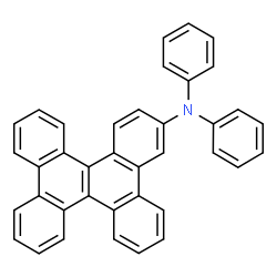 3-(Diphenylamino)dibenzo[g,p]chrysene Structure