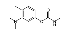 N-Methylcarbamic acid 3-(dimethylamino)-4-methylphenyl ester结构式