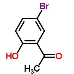 5'-溴-2'-羟基苯乙酮结构式