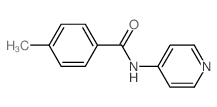 Benzamide,4-methyl-N-4-pyridinyl-结构式