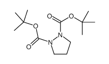 1,2-双丁氧羰基四氢吡唑结构式
