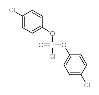 BIS(4-CHLOROPHENYL) PHOSPHOROCHLORIDATE结构式