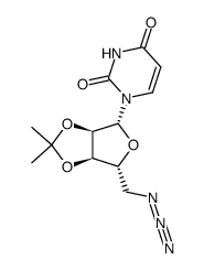 5'-azido-5'-deoxy-2',3'-O-isopropylideneuridine Structure
