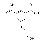 5-(2-hydroxyethoxy)benzene-1,3-dicarboxylic acid结构式