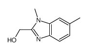 (9ci)-1,6-二甲基-1H-苯并咪唑-2-甲醇结构式