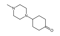 4-(4-METHYLPIPERAZIN-1-YL)CYCLOHEXANONE Structure