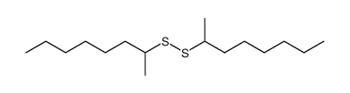 (1-methylheptyl)disulfide Structure