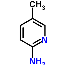 2-氨基-5-甲基吡啶结构式