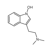 1-hydroxy-N,N-dimethyltryptamine Structure