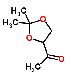 1-(2,2-二甲基-1,3-二氧戊环-4-基)乙酮结构式
